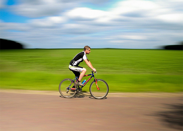 Cycling vs walking