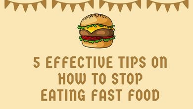 How to stop eating fast food