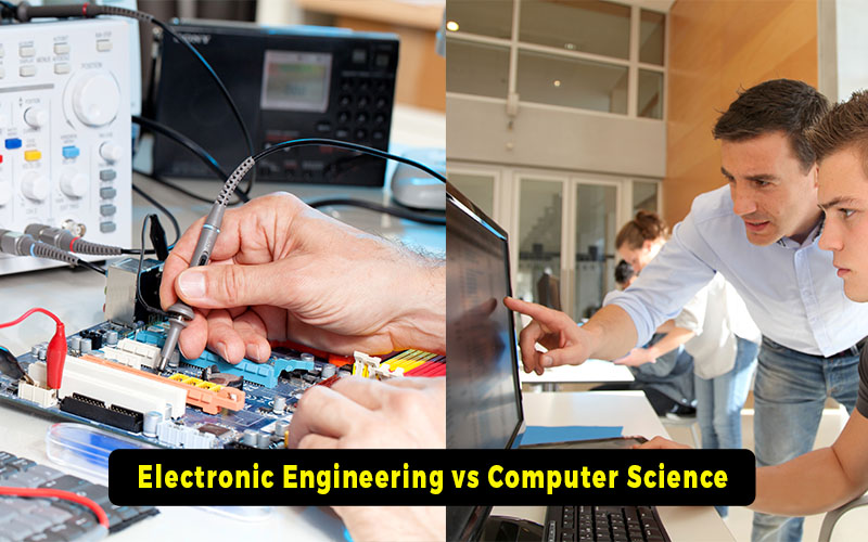 electronic engineering vs computer science