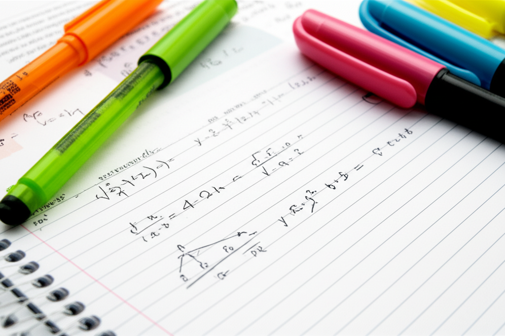 Generate a high-quality, relevant image prompt for an article about: How to Study for AP Precalc Exa