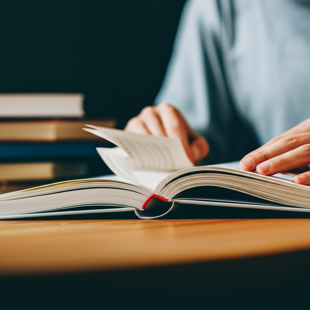 Generate a high-quality, relevant image prompt for an article about: Should I Study The Day Before A